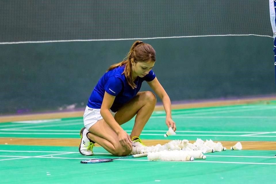 Su pasión por el badminton nació desde que era niña.