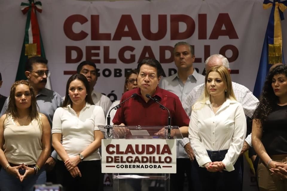 Mario Delgado anuncia desde Guadalajara que Morena impugnará el triunfo de Pablo Lemus en Jalisco.