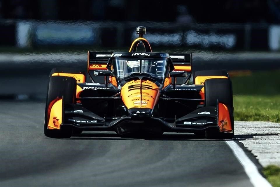 Pato O'Ward finalizó entre los primeros 10 en el GP de Road America.