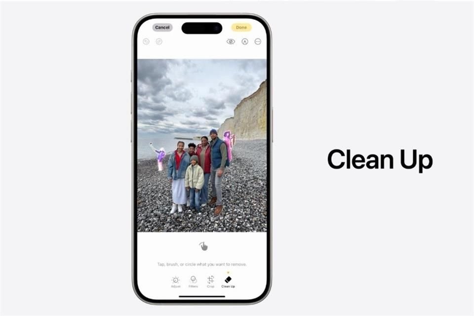 Ahora puedes eliminar sujetos de una imagen en iOS18.