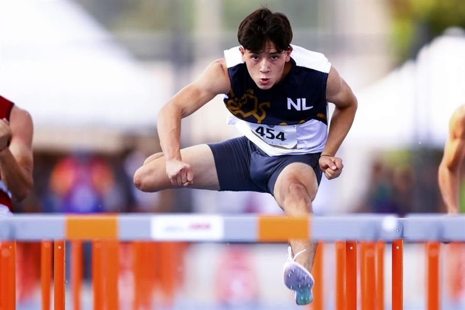 Maximiliano Saucedo imprime velocidad en cada prueba en la categoría juvenil.