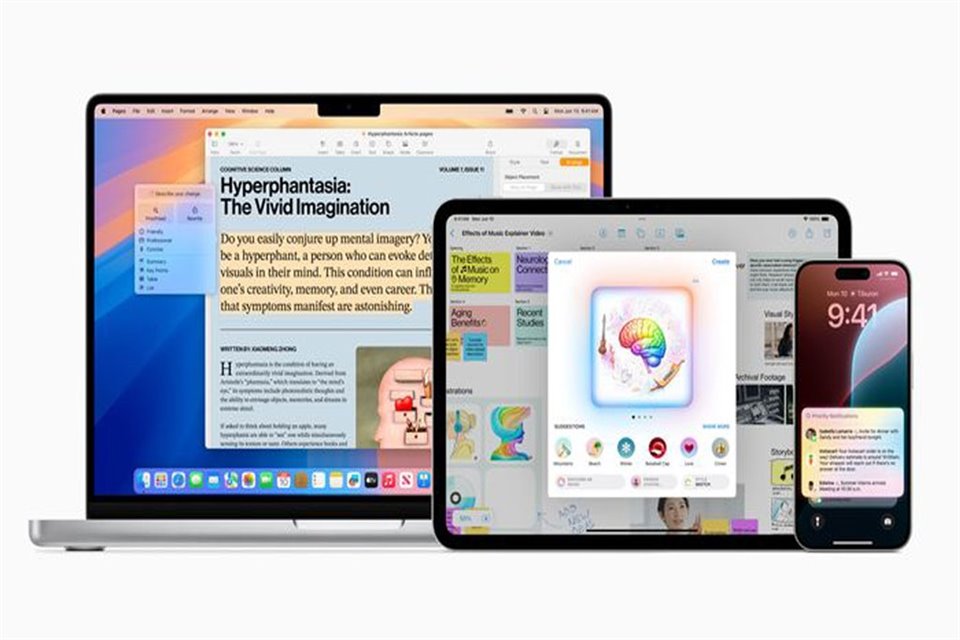 Apple está inyectando herramientas de IA en sus próximas versiones de sus plataformas más importantes.