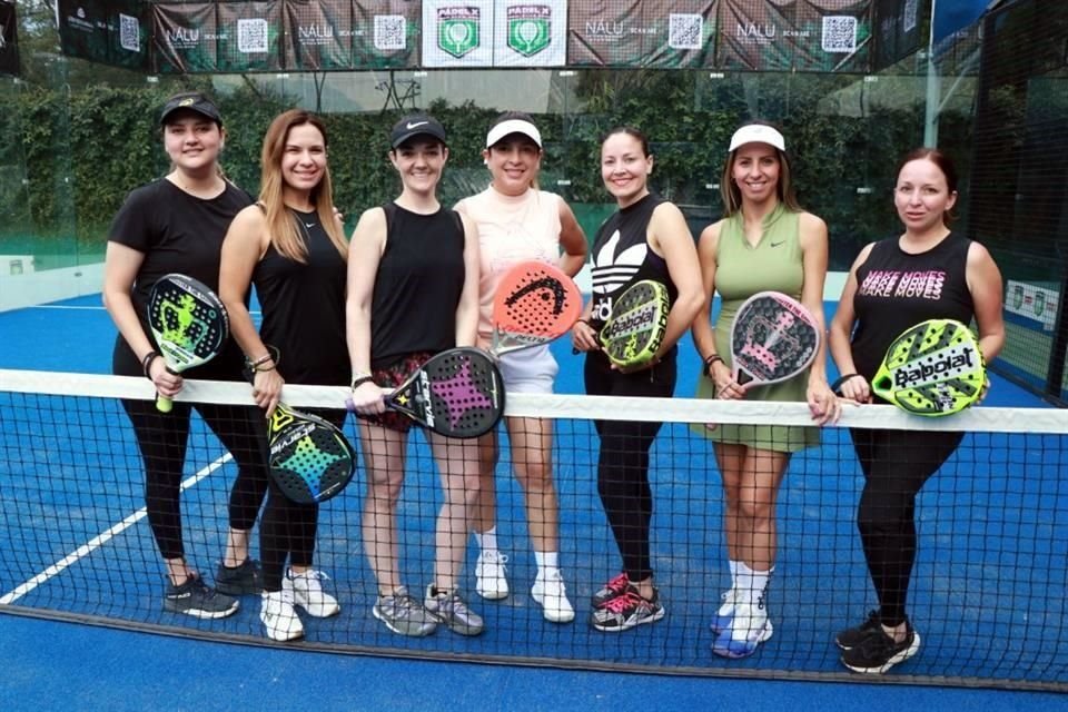 Rocío Espinoza, Perla Ramírez, Pris Bortoni, Lucero Farías, Maye Treviño, Tania Treviño y Ana Garza