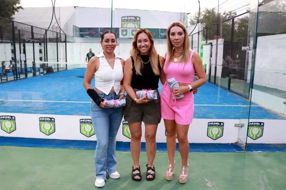 Gris Jurado, Ingrid Ramírez y Mariana Galván