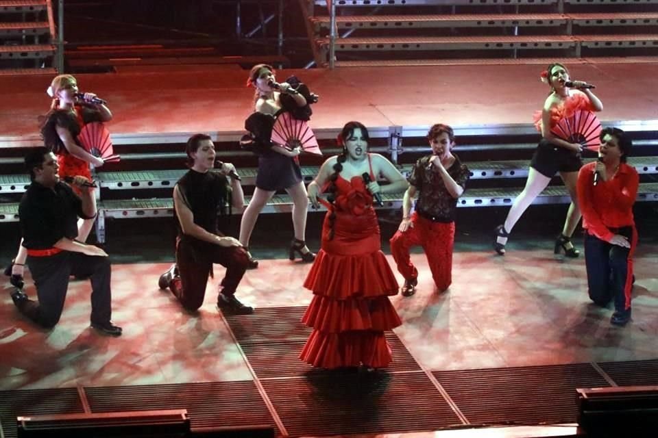 Durante el concierto