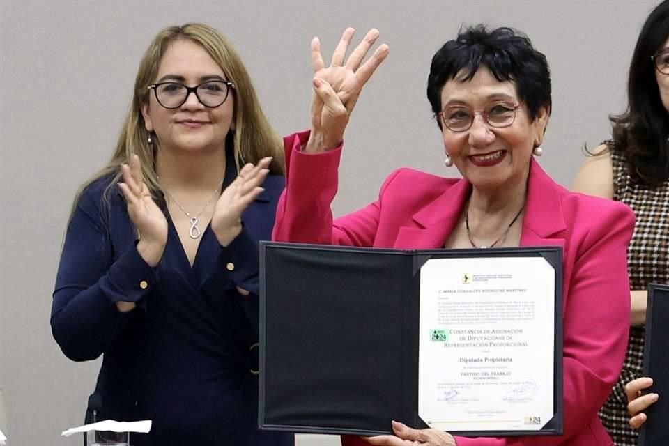 Guadalupe Rodríguez, Diputada local electa del PT.