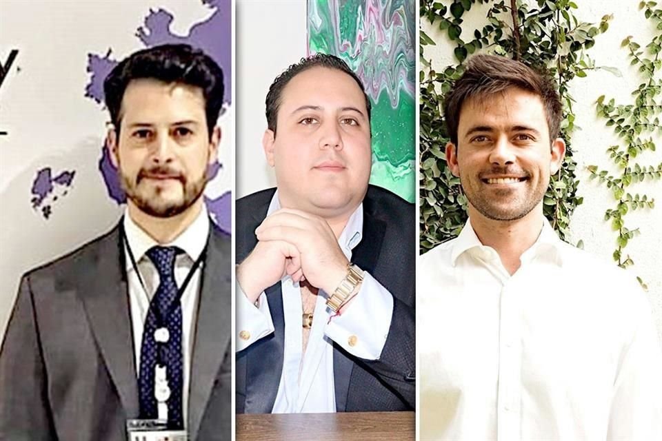 Rodrigo Padilla Jiménez, Humberto Navarro Guízar y Juan Pablo Chávez-Ruiz.