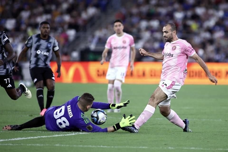 Durante el partido