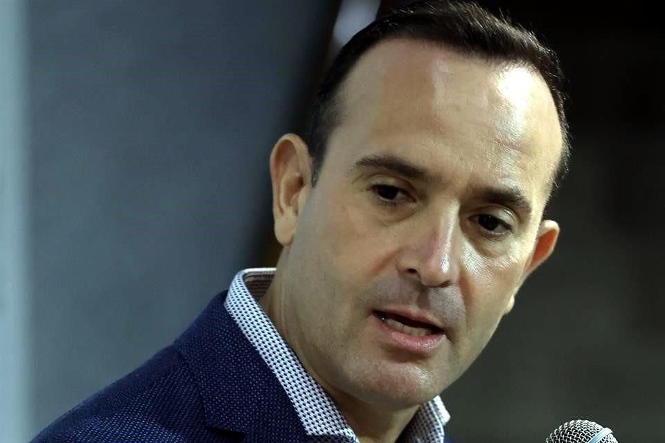 Carlos de la Fuente, coordinador de la bancada del PAN en el Congreso local.