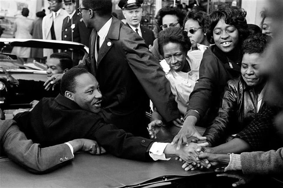 Martin Luther King. Leonard Freed.