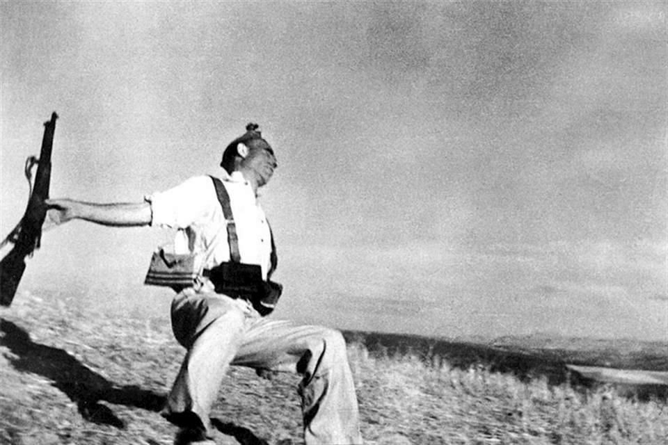 Muerte de un miliciano. Robert Cappa.