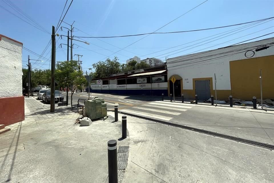 La modificación la realizó el Municipio de Monterrey como parte de los trabajos del corredor verde y la ciclovía.