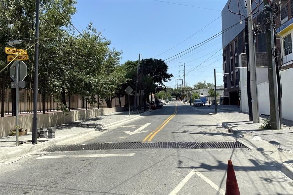 El Ayuntamiento regio realizó los cambios tras argumentar que el tramo de Héroes del 47, entre Washington y Aramberri, era un punto latente de atropellamientos.