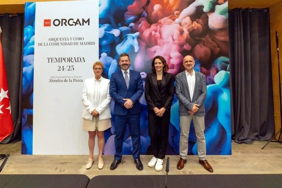 La directora mexicana estará al frente de la Orquesta y Coro de la Comunidad de Madrid (ORCAM).