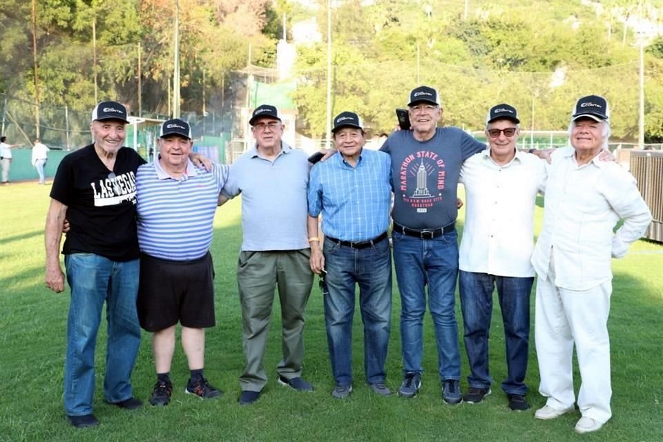 Jesús Leal, Antero Cantú, Jesús Estrada, Beny Sánchez, Julián Álvarez, Jorge González y Primo Delgado