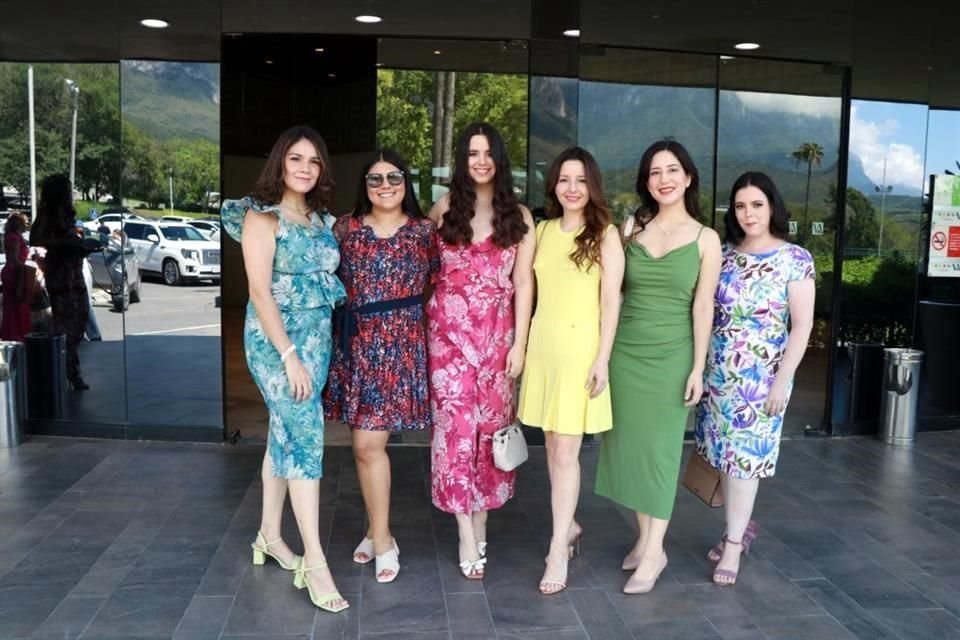 Lucía Ortiz, Fernanda Rivera, Katia Escamilla, Stephanie Escamilla, Laura Juárez y Mariana Treviño