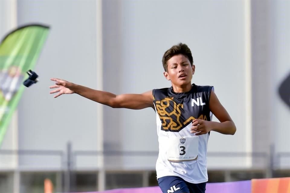 El pentatleta se agenció el oro en pentatlón moderno, la 201 para Nuevo León.