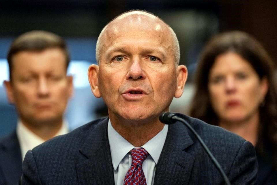 El CEO de Boeing, Dave Calhoun, anunció este año su salida en medio de varias polémicas.