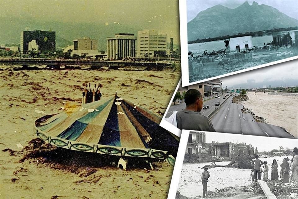 En la historia de Nuevo León, las lluvias intensas han dejado destrucción y muerte a su paso.