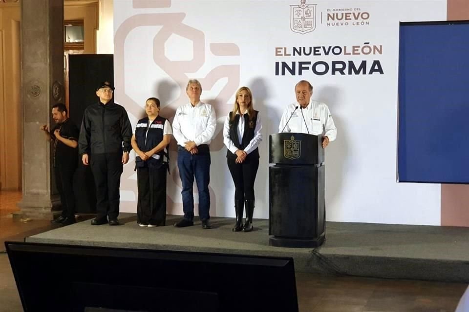 El Secretario General de Gobierno, Javier Navarro.