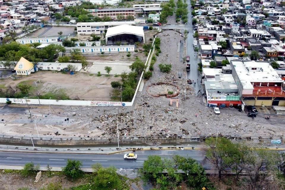A la altura de la calle San Juan de Ulua, en la Colonia San Gilberto, fue donde ocurrieron los hechos.