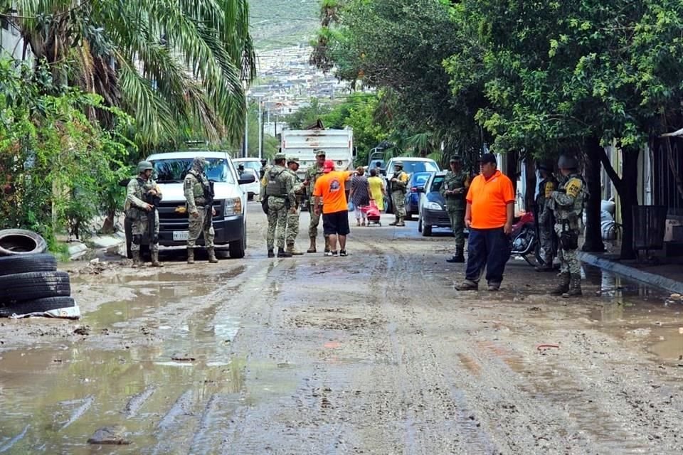 Al menos 30 viviendas sufrieron daños en El Escorial tras las lluvias de 'Alberto'.