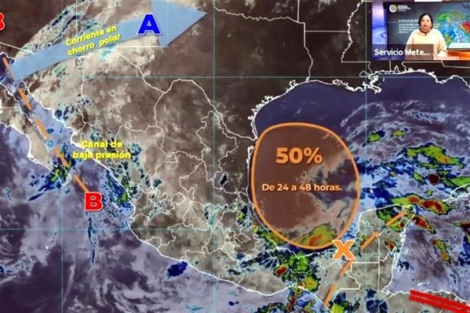 El nuevo sistema generaría en NL entre 100 y 150 milímetros de precipitaciones.