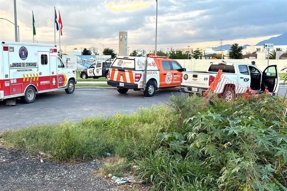 El hallazgo se reportó a las 17:00 horas, en el cauce del arroyo, cerca de la Avenida Concordia y la Colonia Altabrisa.