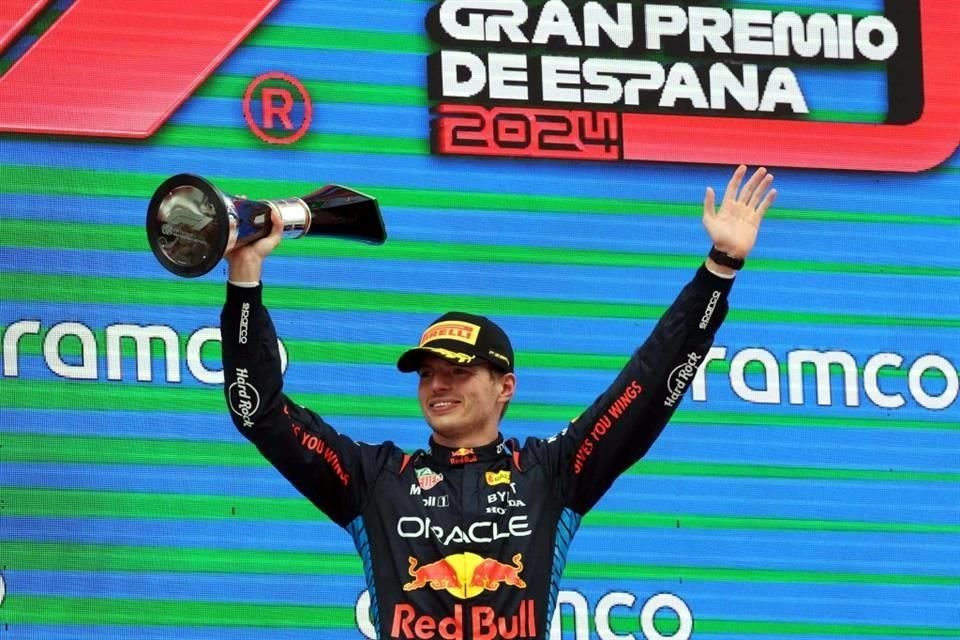 Max Verstappen es el piloto que más carreras ha ganado en la presente temporada. Su triunfo más reciente fue en España.