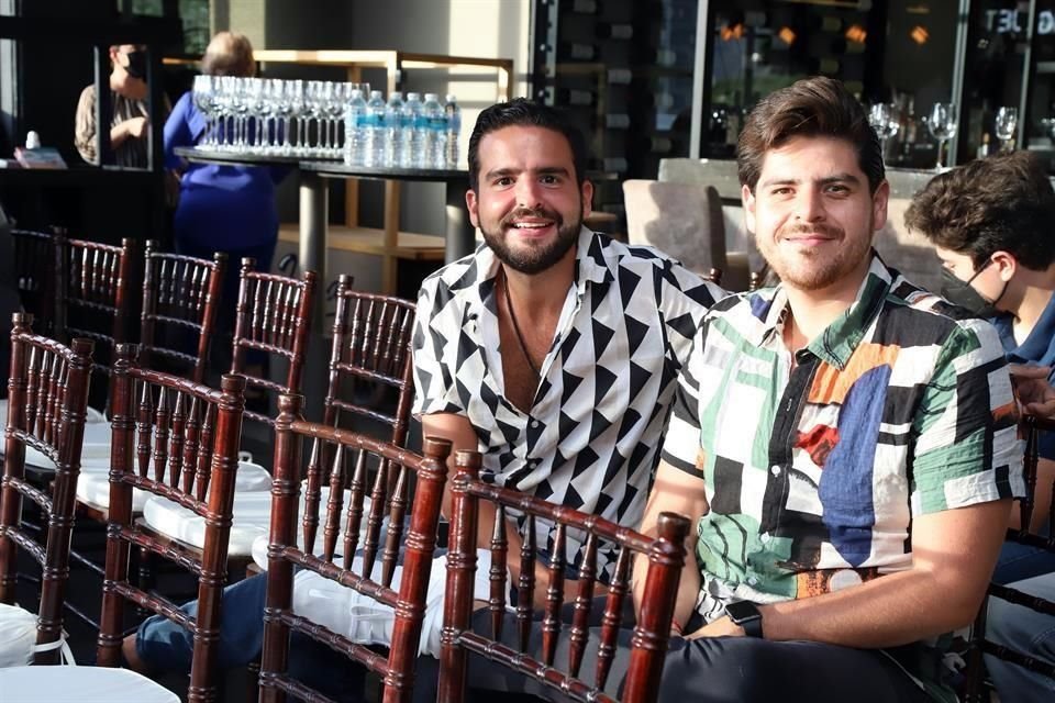 Luis González y Jonathan Verástegui