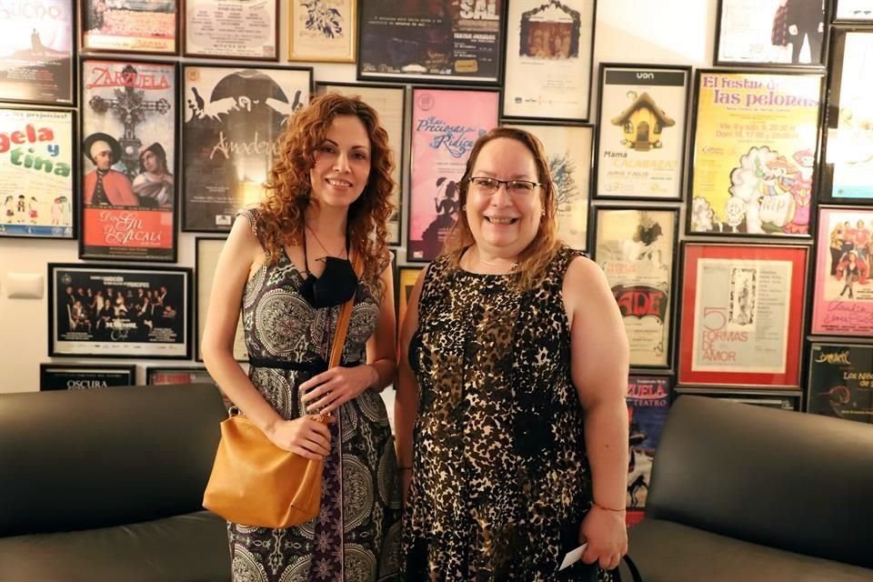 Mariana García Luna y Sandra Ancira