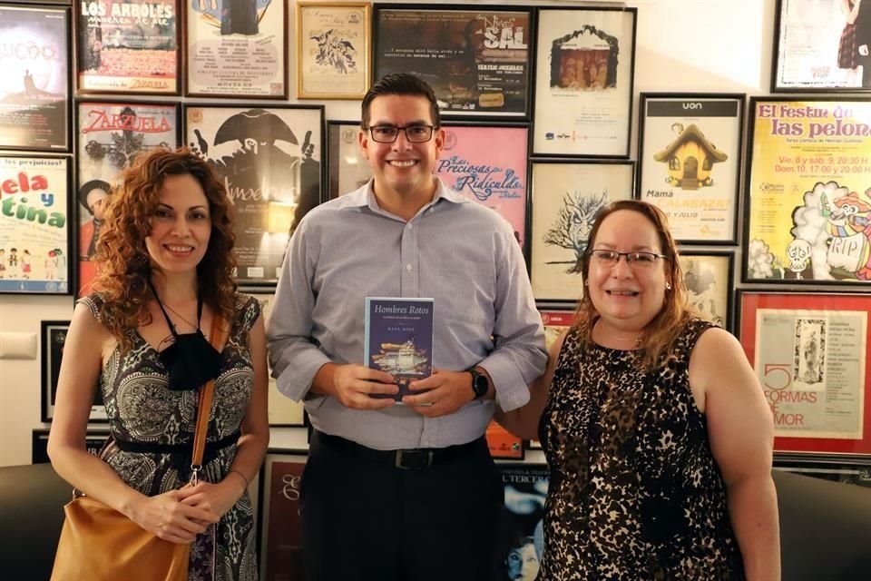 Mariana García Luna, Rafael Mier y Sandra Ancira