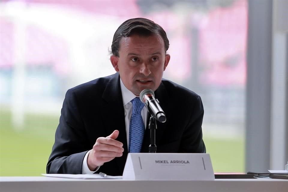 Mikel Arriola aseguró que el próximo martes se reunirá con los dueños de los equipos.
