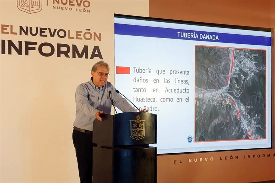 Juan Ignacio Barragán, director de Agua y Drenaje.