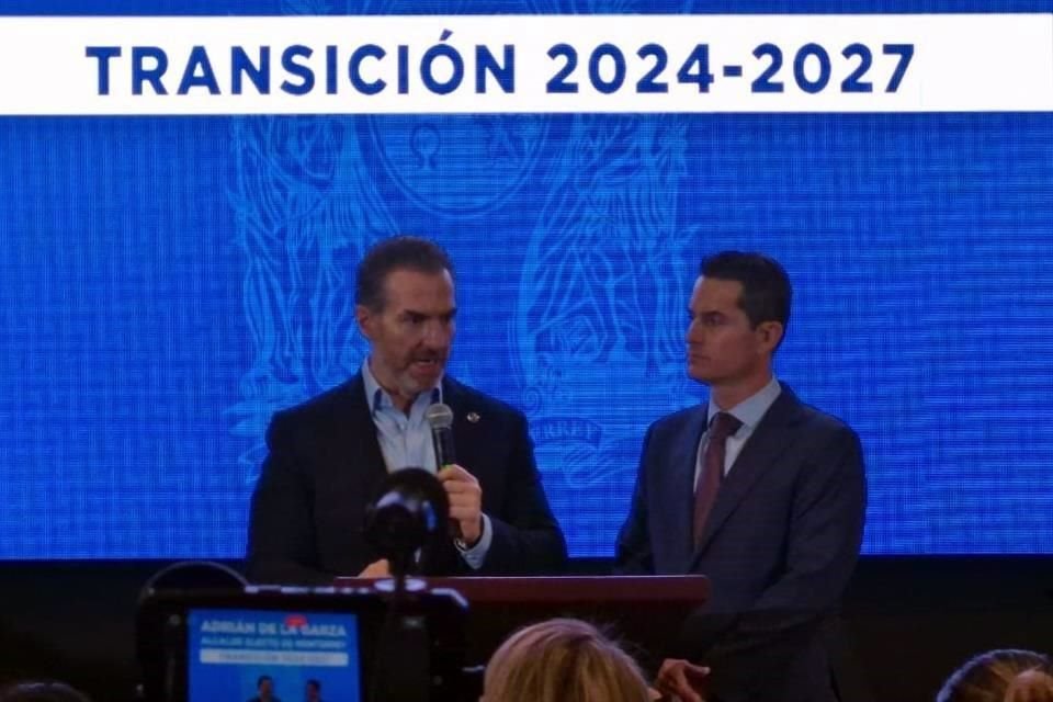 Adrián de la Garza designó al panista Fernando Margáin como coordinador de transición.