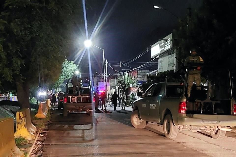 Los hechos se registraron alrededor de las 21:10 horas en un domicilio cercano al cruce de las calles San Sebastiano y Filosofía.