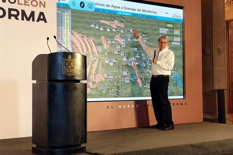 El director de Agua y Drenaje, Juan Ignacio Barragán.