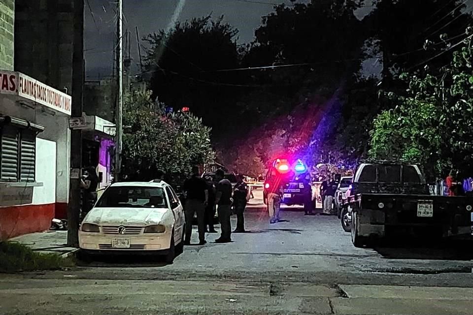 El atentado se registró alrededor de las 21:40 horas, en la calle De los Pilares, cerca de su cruce con De la Zanja, en la Colonia Villas de San Miguel.