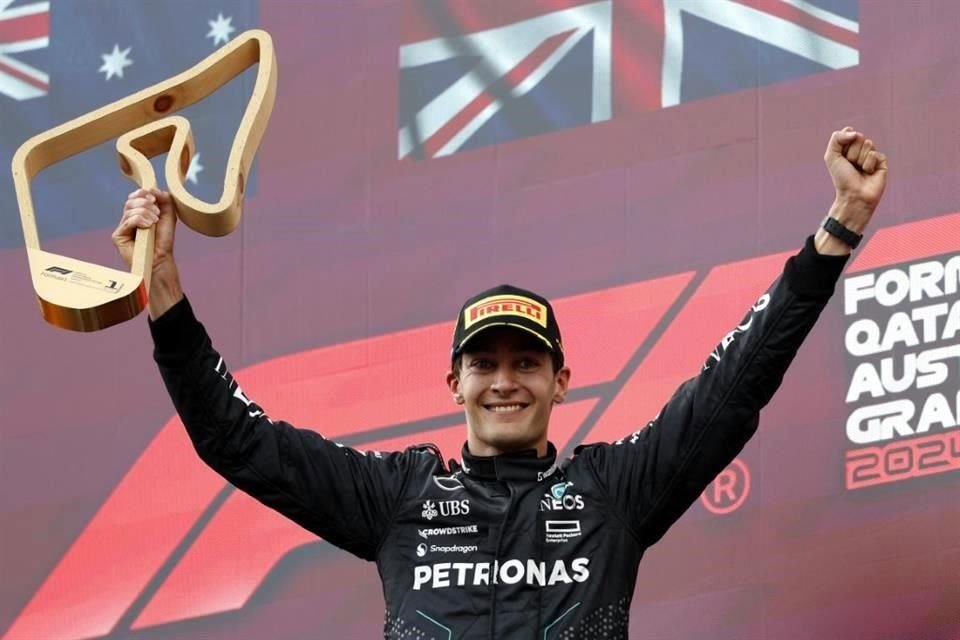 George Russell fue el más feliz tras un incidente entre Norris y Verstappen en las últimas vueltas y ganó el Gran Premio de Austria.