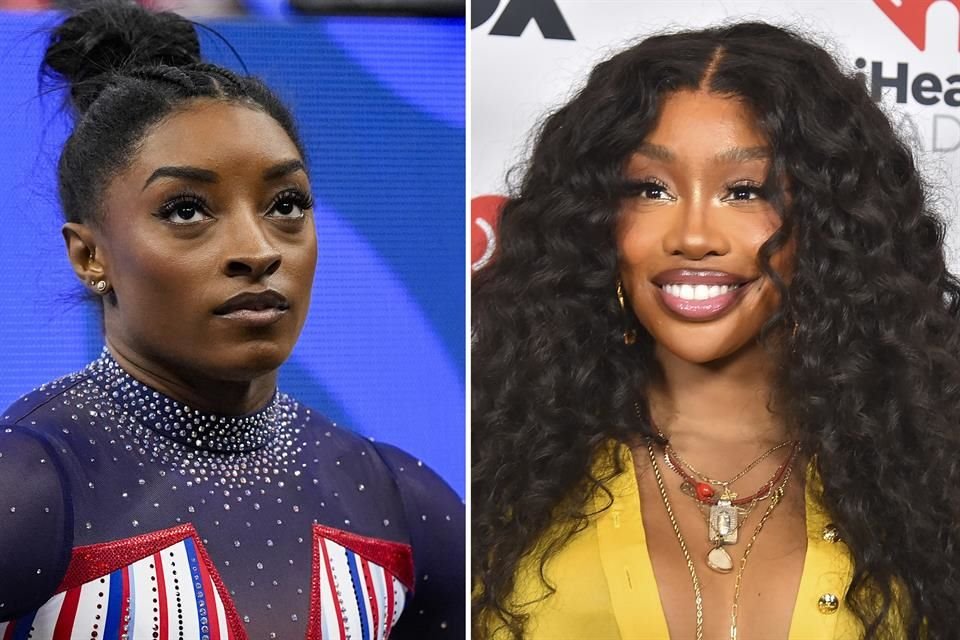 SZA mostró sus habilidades en la gimnasia en un video con Simone Biles con quien pudo conversar y entrenar previo a los Juegos Olímpicos.