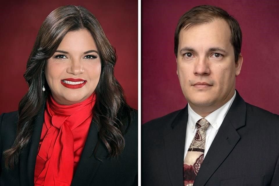 La magistrada Claudia Patricia de la Garza Ramos y el secretario en funciones de magistrado, Fernando Galindo, están vinculados con la Administración del Gobernador Samuel García.