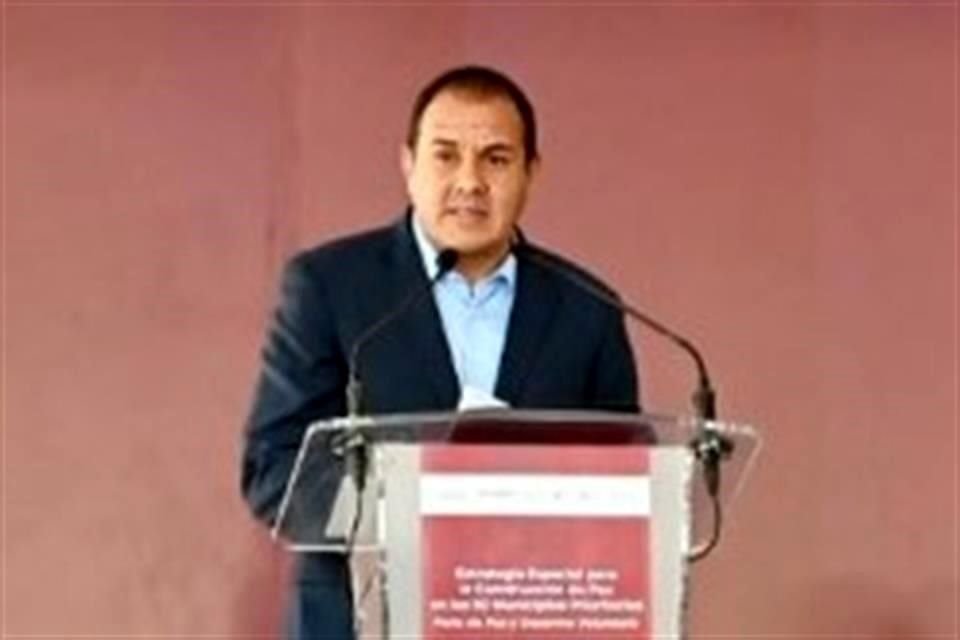 Cuauhtémoc Blanco, Gobernador de Morelos.