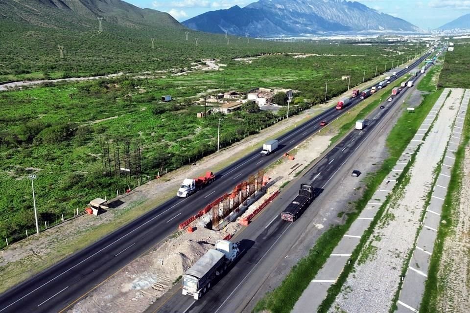 Obras complementarias para Gigafactory de Tesla en la Carretera Libre a Saltillo