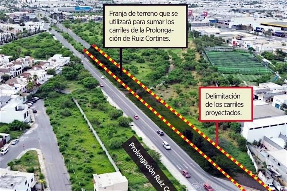 El terreno se encuentra entre las calles 19 de octubre y De Renacimiento, en el sector norponiente de la Ciudad.