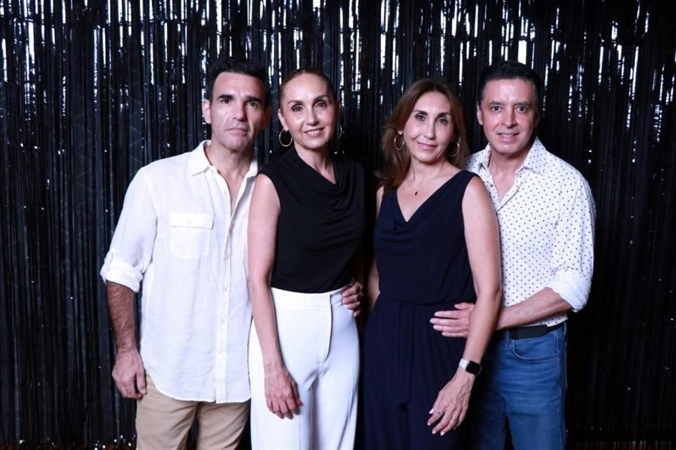 Marcelo Alanís, Paty Gómez, Elisa Gómez y Octavio Rivas