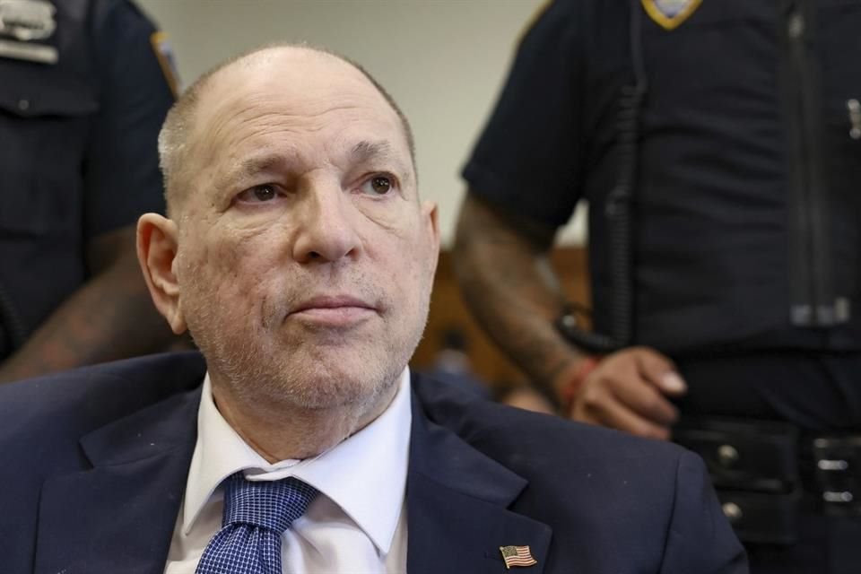 El exproductor cinematográfico, Harvey Weinstein, comparece ante el Tribunal Penal de Manhattan, en Nueva York, el martes 9 de julio de 2024.