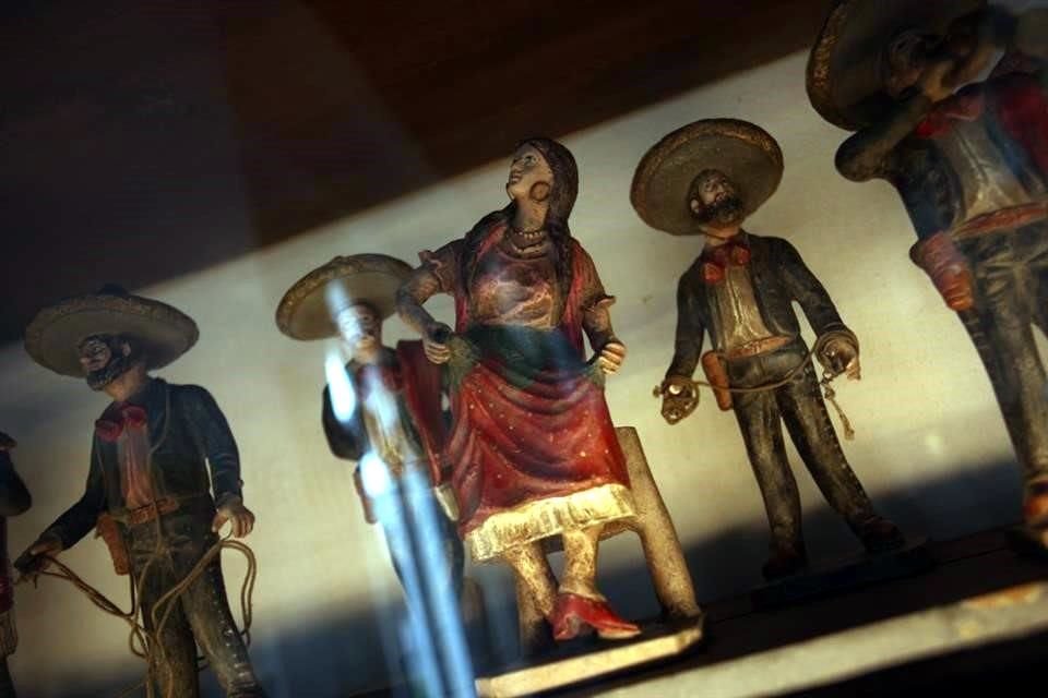 Figuras expuestas dentro del Museo La Milarca.