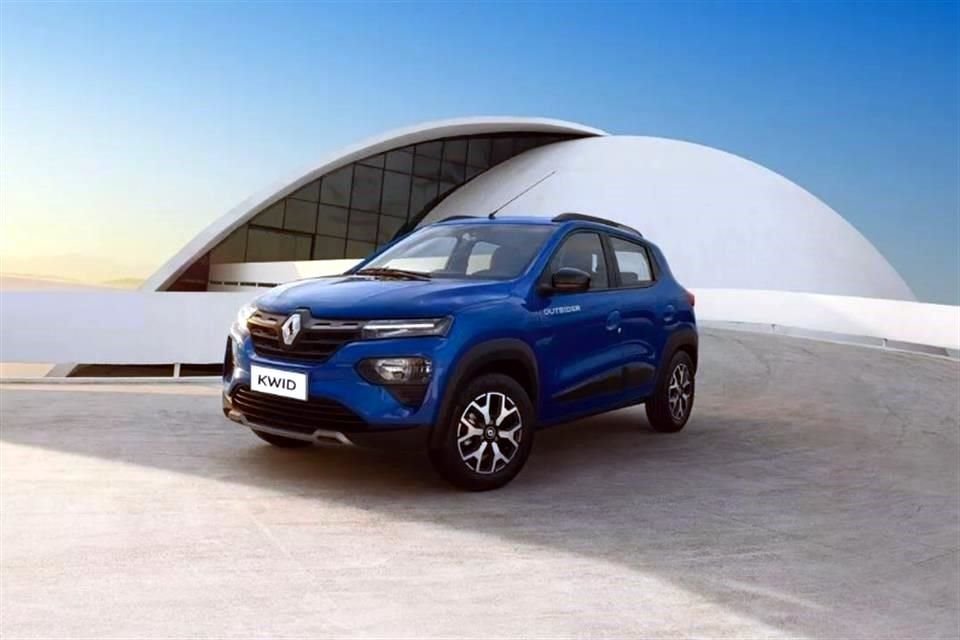 Renault Kwid añade 4 bolsas de aire, frenos ABS y control de estabilidad.
