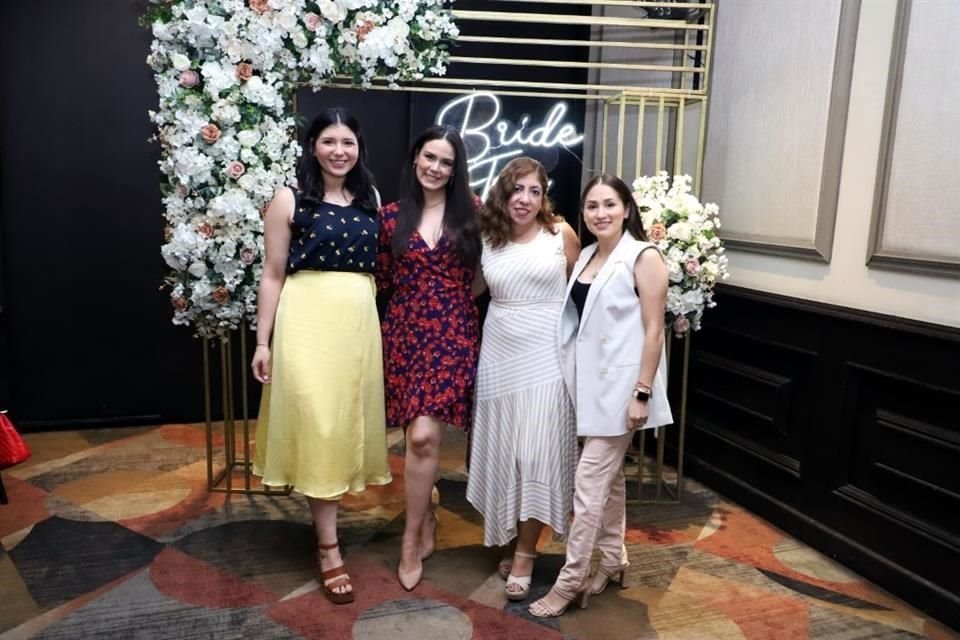 Martha Carrales, Brenda Cavazos, Linda Esparza y Ana Karen Hernández