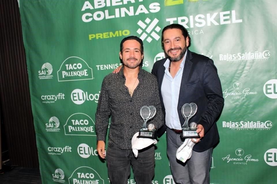 Iñaki Parroquín y Rubén Alanís